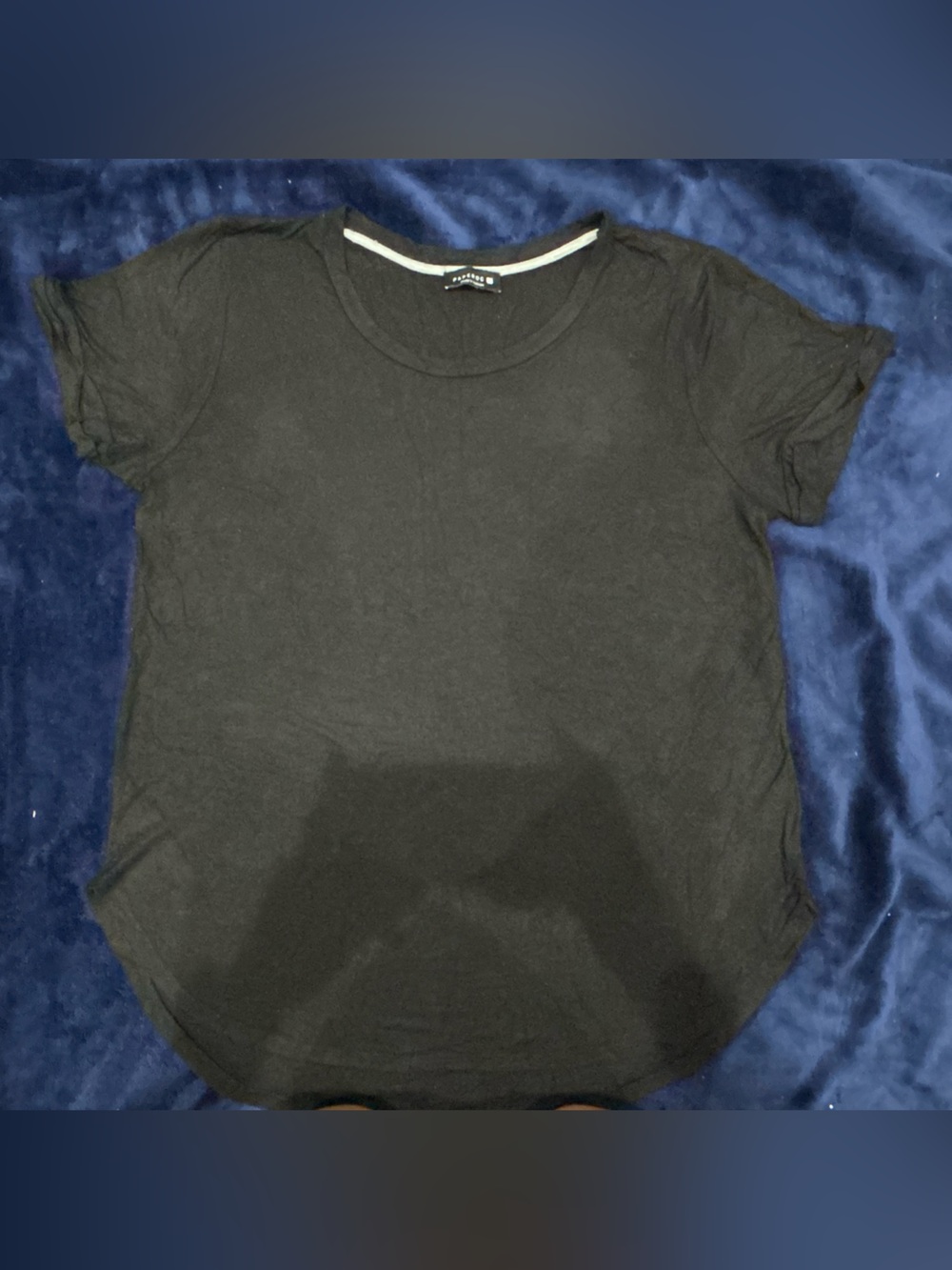 Women’s Paperoc Black T Shirt Size XL Casual Tee